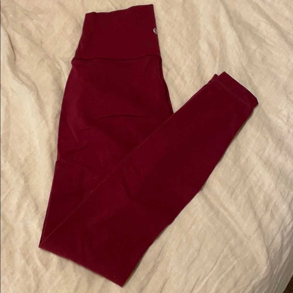 Lululemon Wunder Under - Red (4)